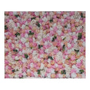 Flores Artificiales Oweru Pared,guirnalda Panel Polvo Fruta Color Rosa Int Tn
