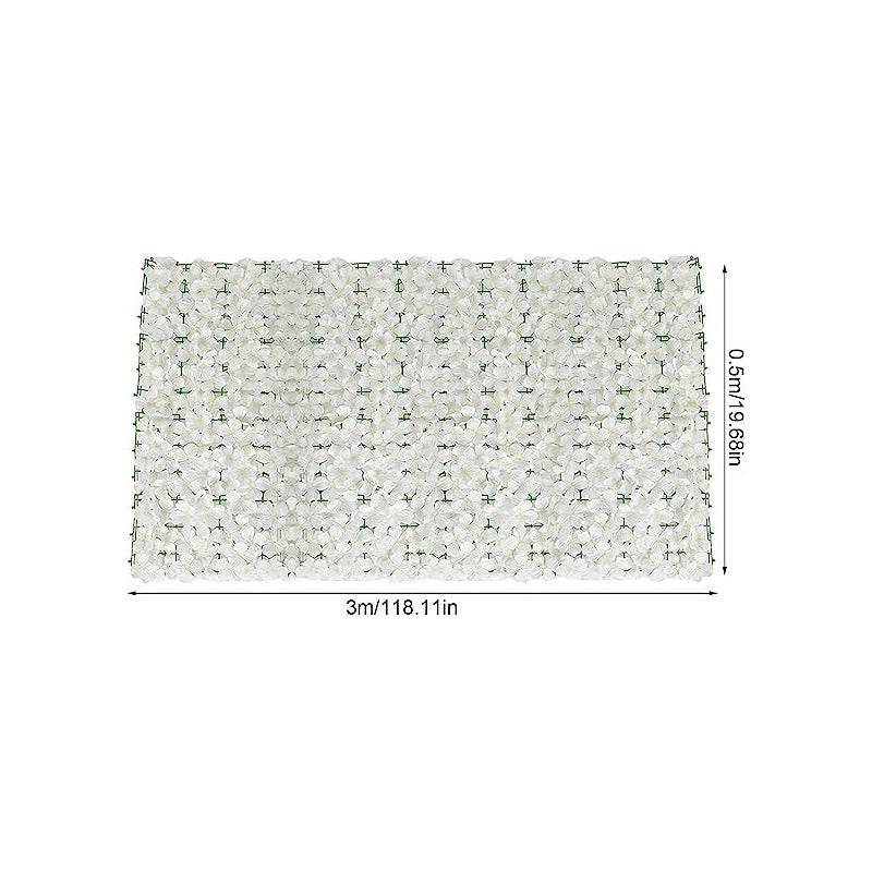 Flor Artificial Para Decoración Panel Pared Muro 3mt