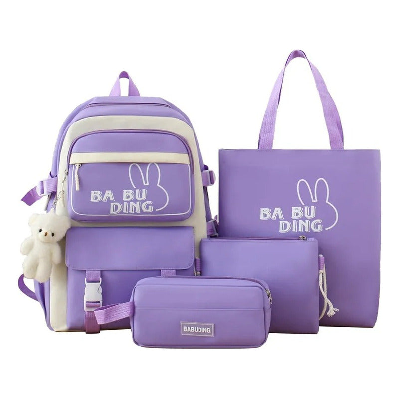 Set De Bandolera Travel Pack Box Para Mujer Y Niña