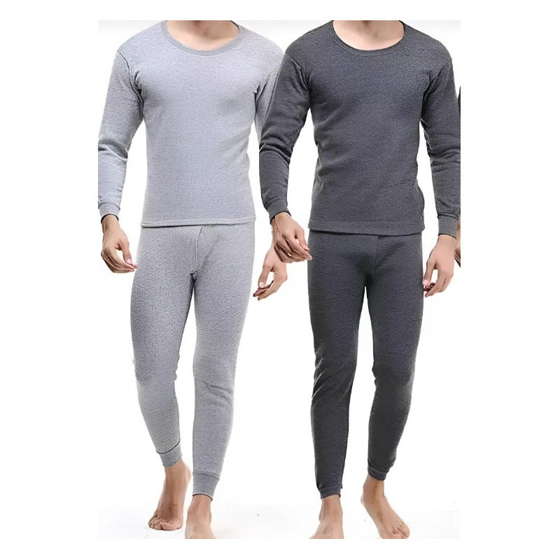 Conjunto De Pijama Hombre Camiseta Y Calzoncillo Polar