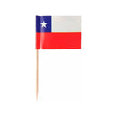 Pack 24 Mordadientes Bandera Fiestas Patrias Chile Pinche
