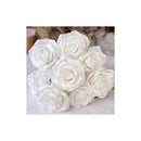 Rosas Decorativo Artificial Ramo Para Decoración