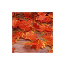 Pack 12 Tiras Planta Artificial Enrredadera 2.1m Decoración Naranja