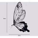 20 Piezas Papel Celofán Coreano Con Forma Mariposa
