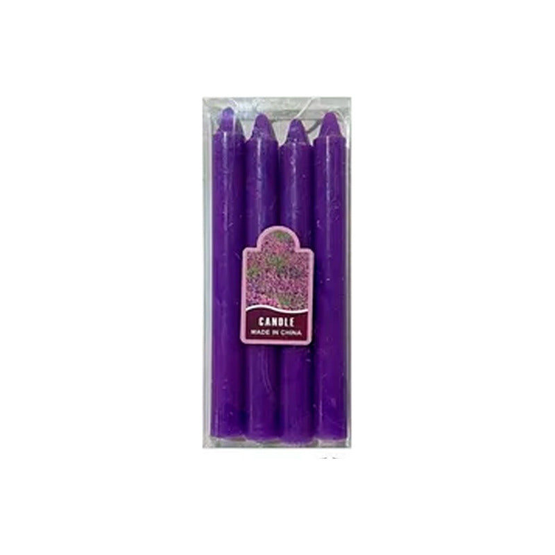 Velas Lisas Pack De 4 Velas, Con Aroma