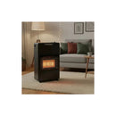 Estufa A Gas Glp 4200w Portátil Interior Con Ruedas Invierno Negro
