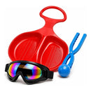 Kit Trineo Theck Nieve Lentes Molde Bola Snow Fun Azar/surtido