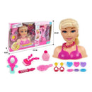Cabeza De Muñeca Para Peinar Y Maquillar Muñeca Simulacion