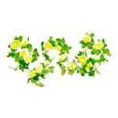 Rosas Artificiales Guirnalda Para Colgar Pack De 2