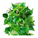 Planta Colgante Artificial Vara Frondosa 110cm Enredadera Verde