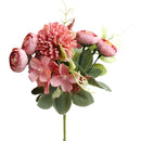Flores Mezcla De Peonias Hortencias Y Crisantemos Bouquet