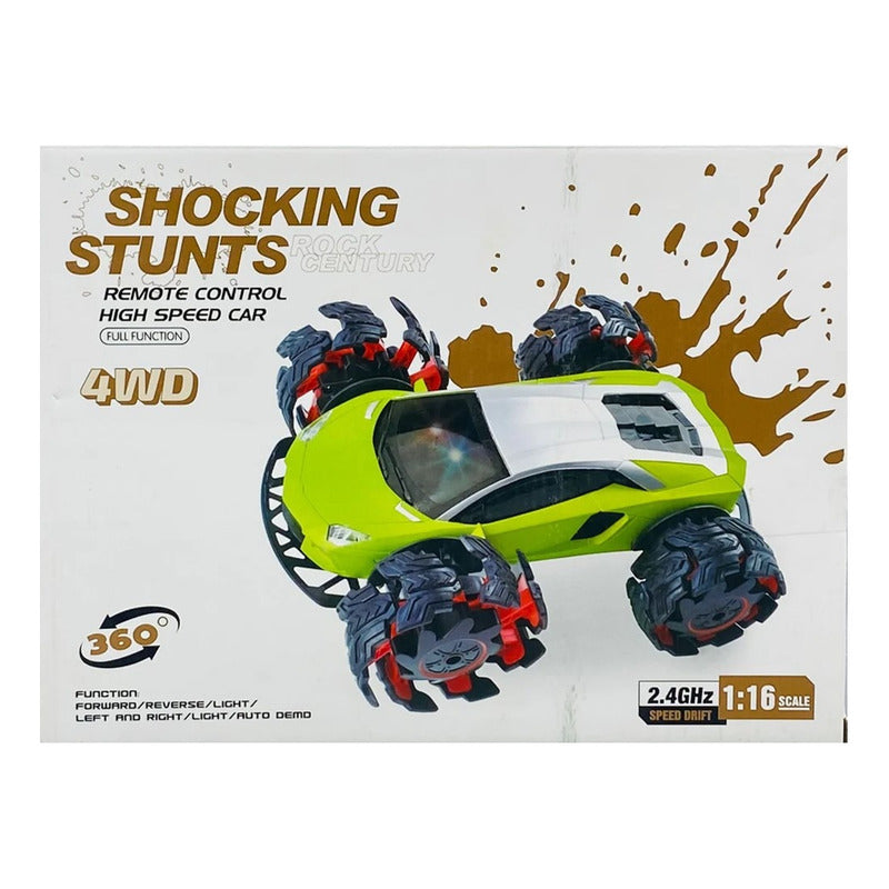 Auto Stunt Control Remoto Coche De Alta Velocidad
