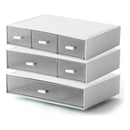 Caja Organizadora De Escritorio Con Cajones Para Papelería