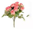 Pack Ramo De Rosas Artificiales Para Decoraciones